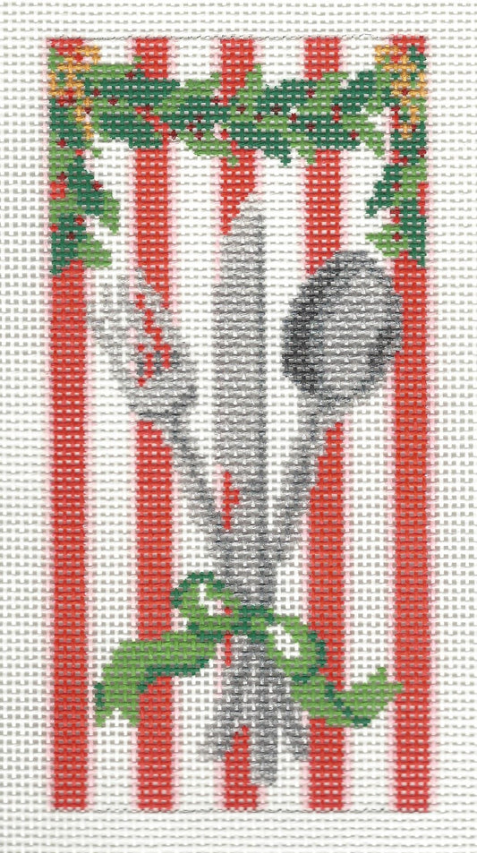 Silverware Holder - Holiday