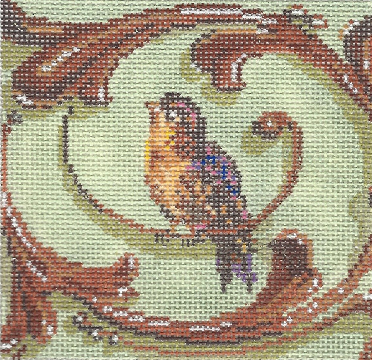 Bird on Green