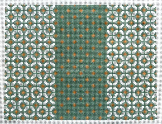 Clutch - Green Weave