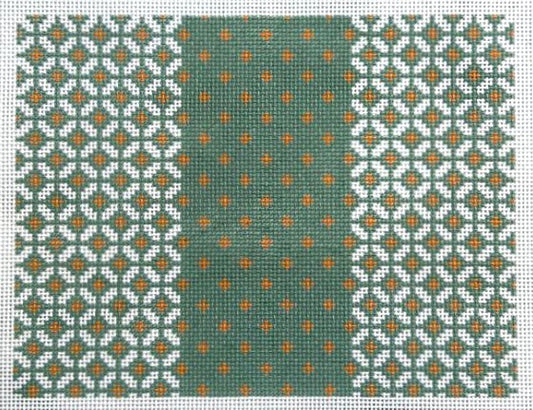 Clutch - Green Weave