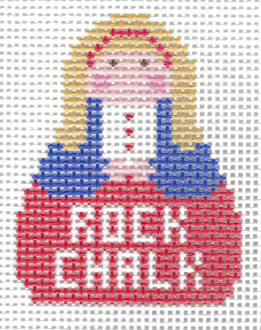 Angel - Red and Blue College