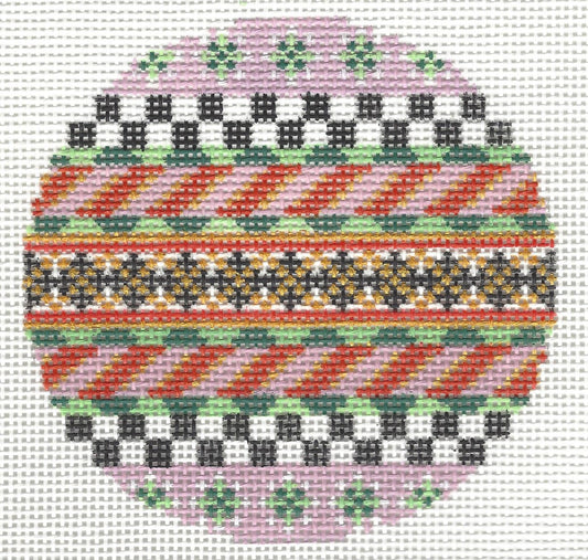 Black/Gold Argyle
