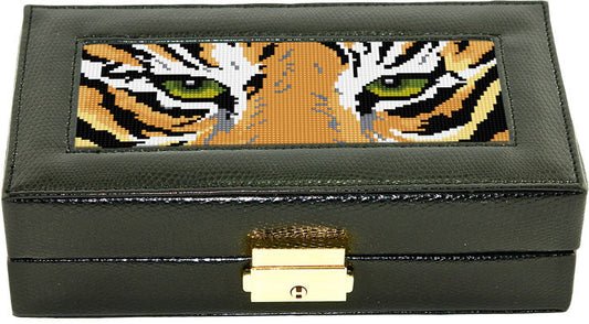 Rectangular Jewelry Case-Black