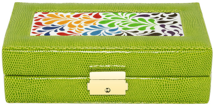 Rectangular Jewelry Case-Light Green