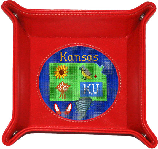 Square Snap Tray - Red