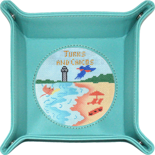 Square Snap Tray - Teal