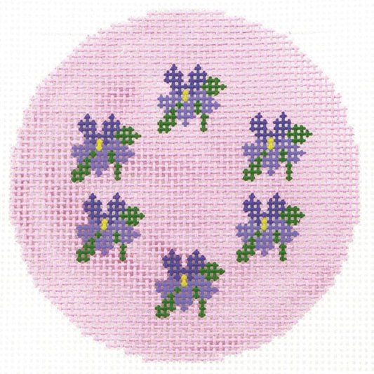 Round - Purple Violets