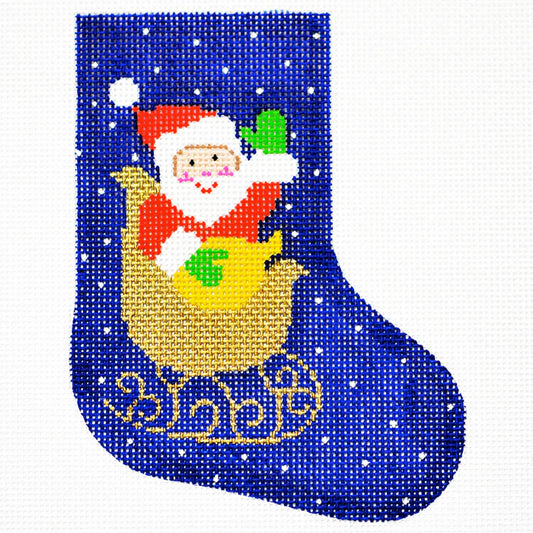 Stocking Insert - Santa in Sleigh