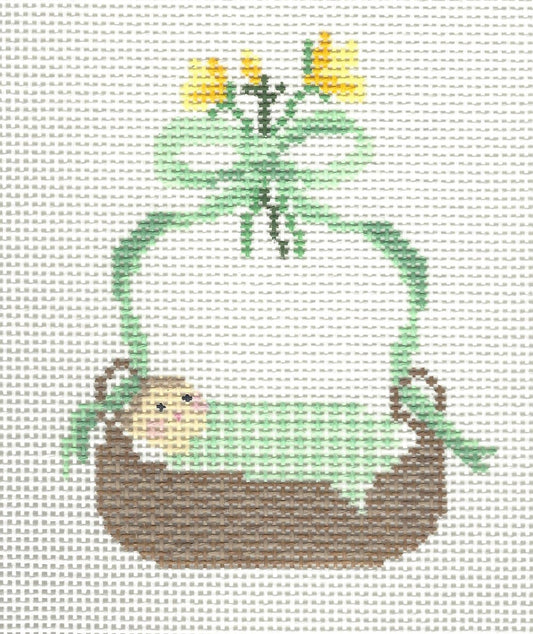 Baby Bassinet Green