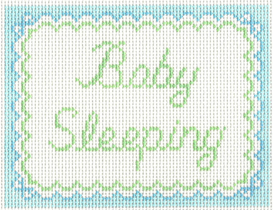 Baby Sleeping - Blue