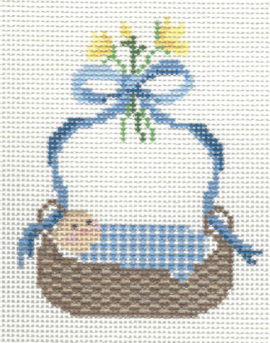 Baby Bassinet - Blue