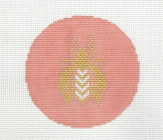 Bee Round - Shrimp Pink