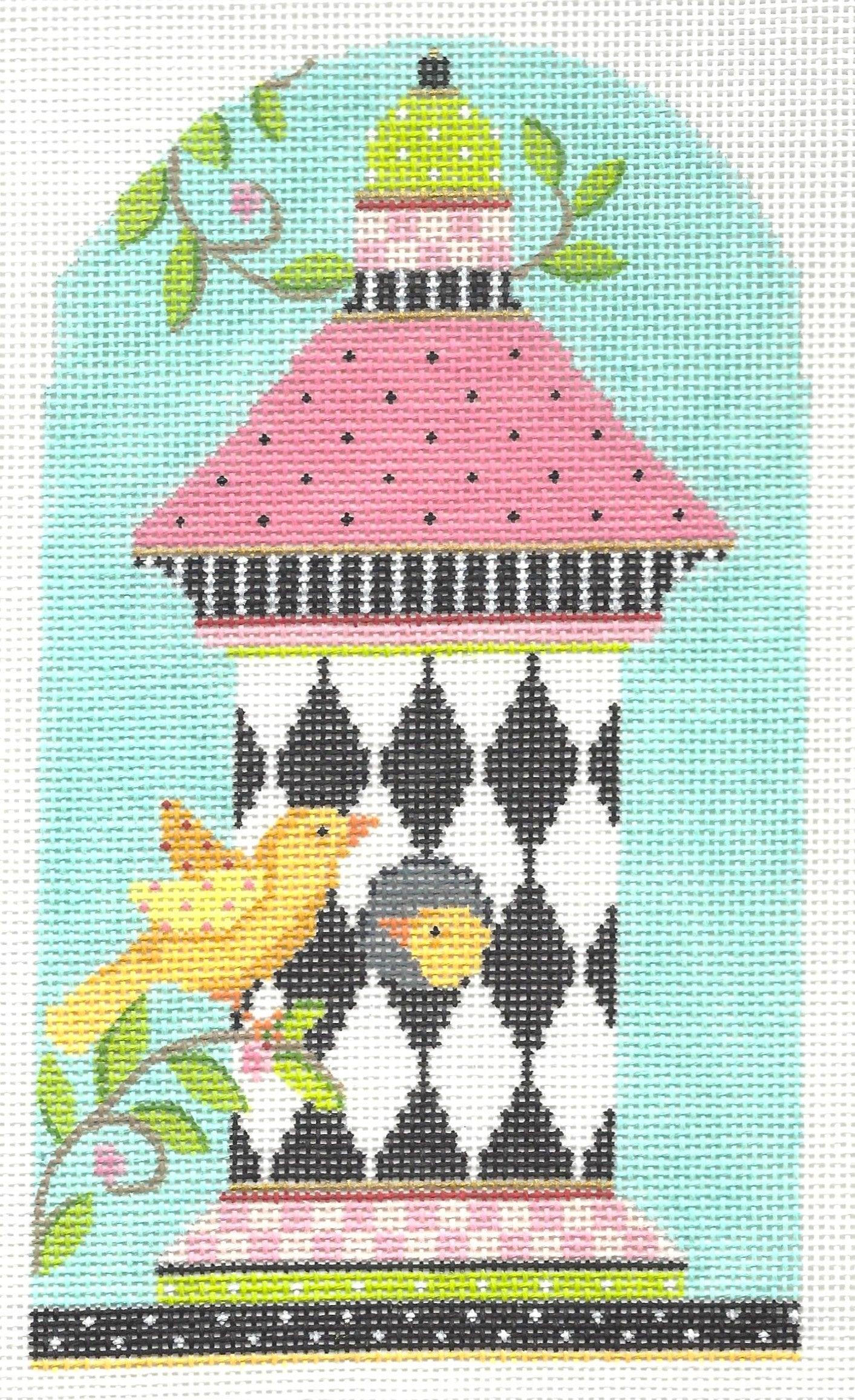 Birdhouse - Happy Harlequin