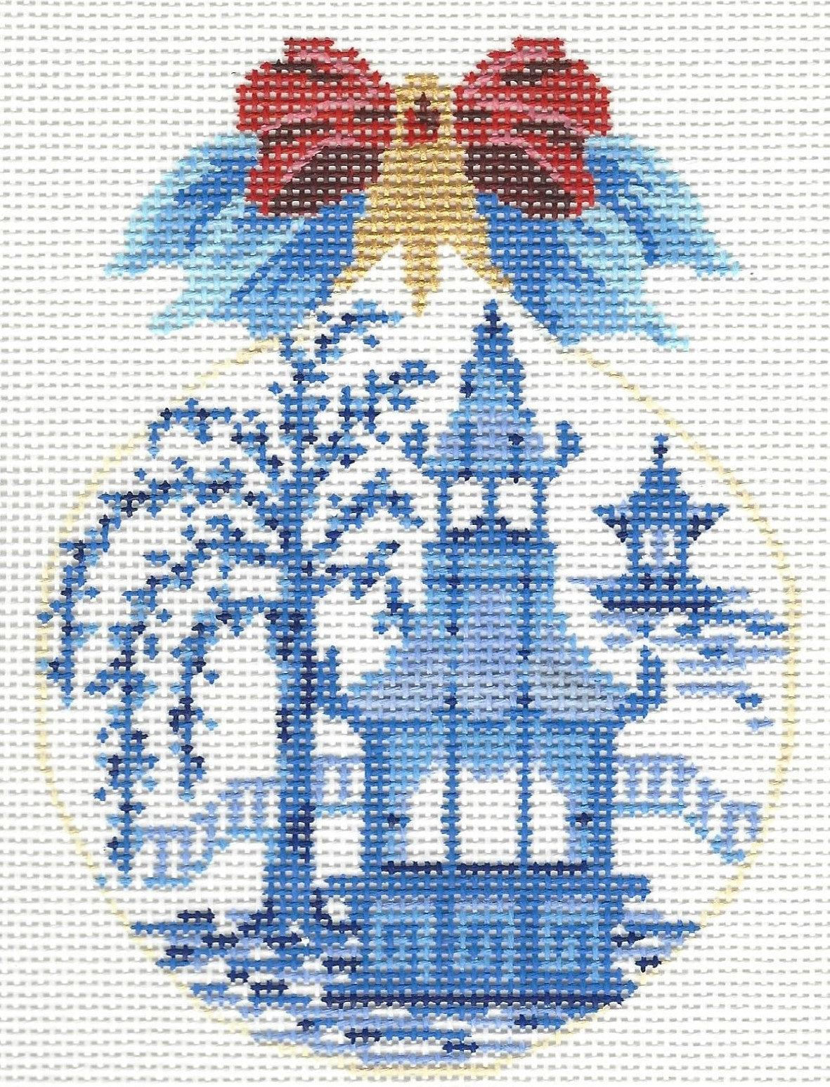 Oriental - Blue Pagoda