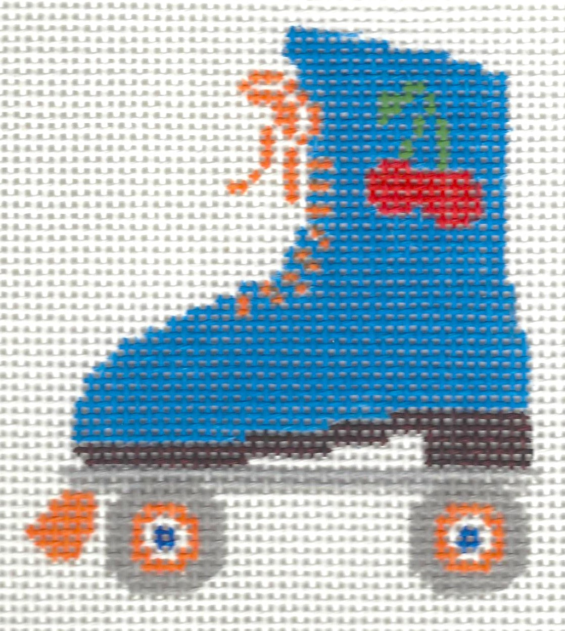 Blue Skate with Cherries