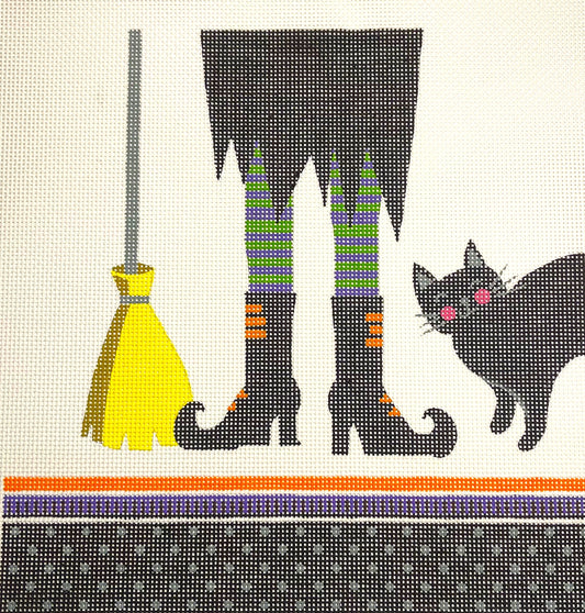 Boots, Broom and Black Cat