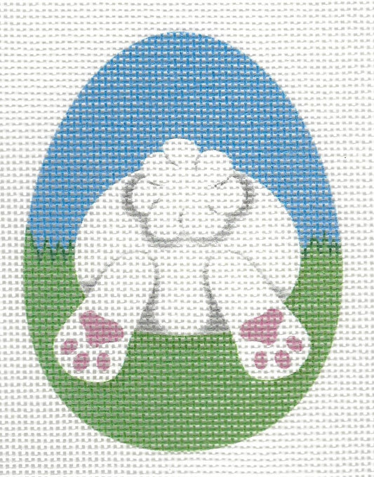Bunny Butt Flat Egg