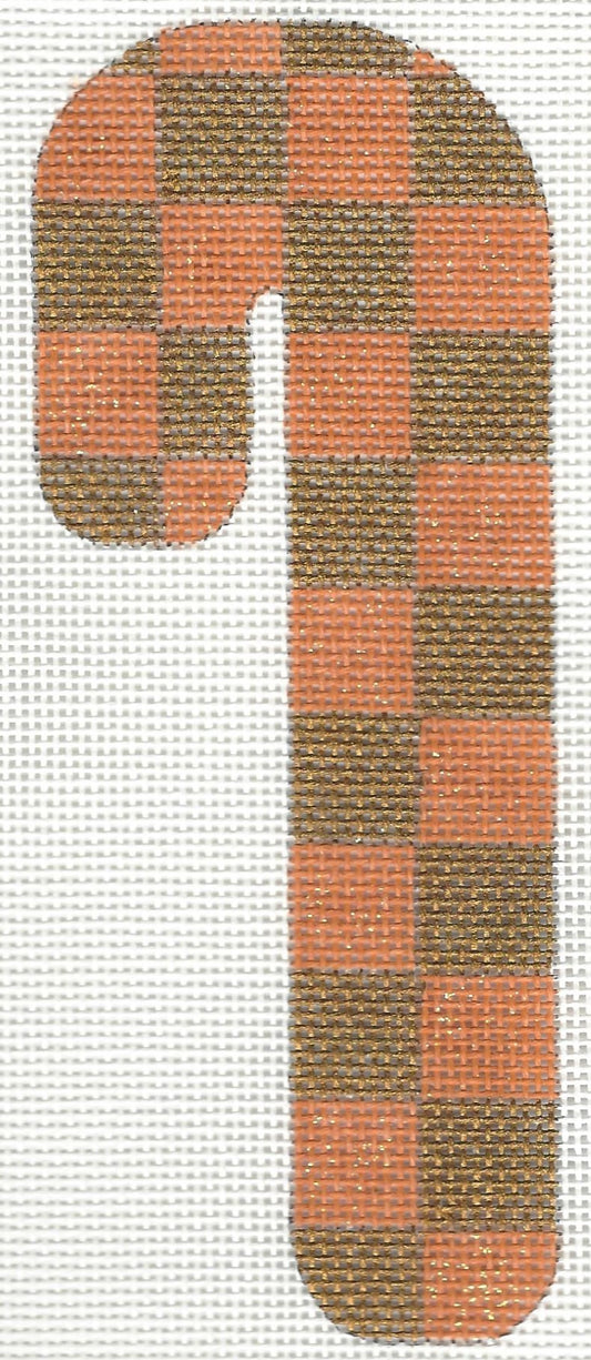 Halloween Candy Cane - Checks