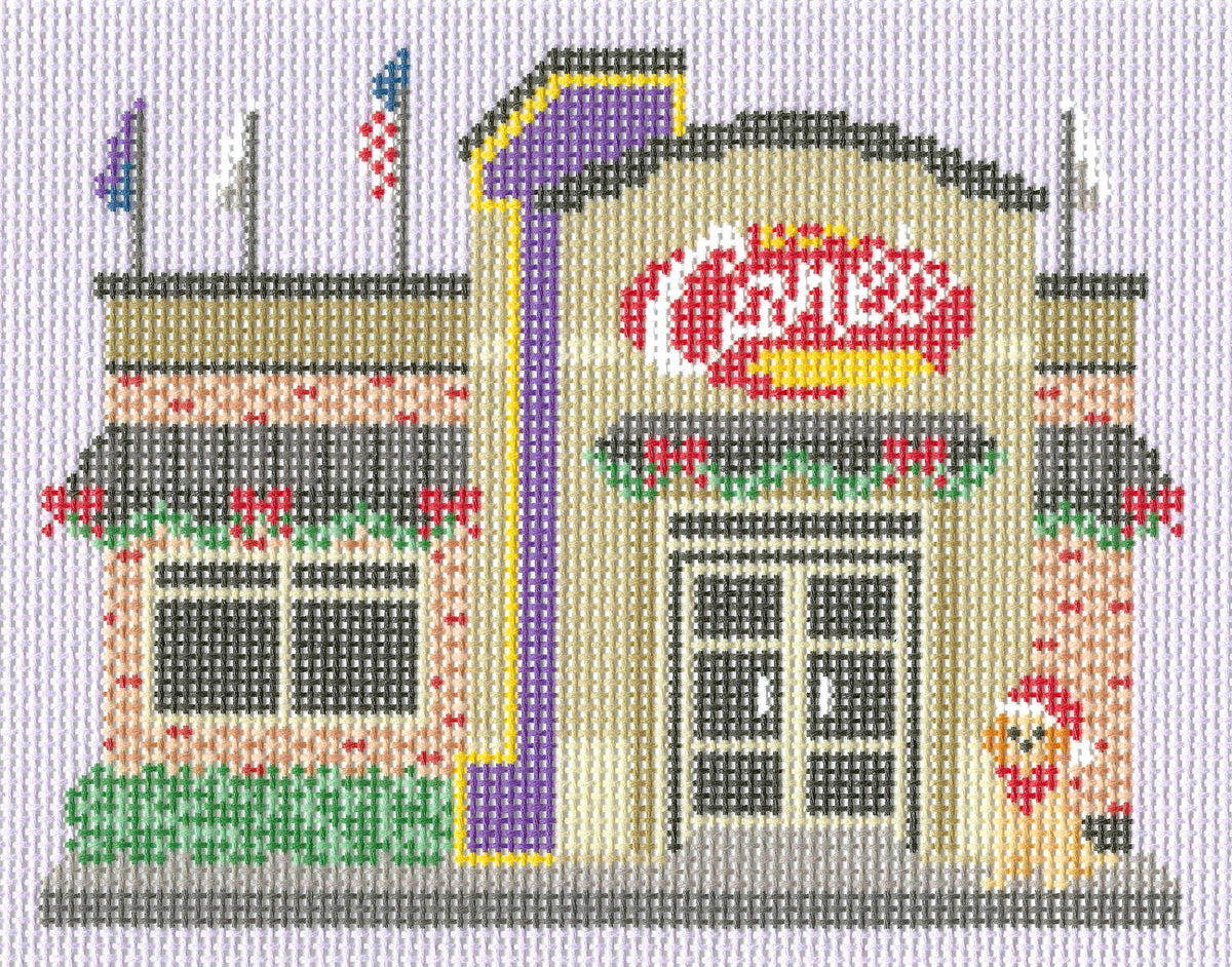 Cane's Holiday Storefront
