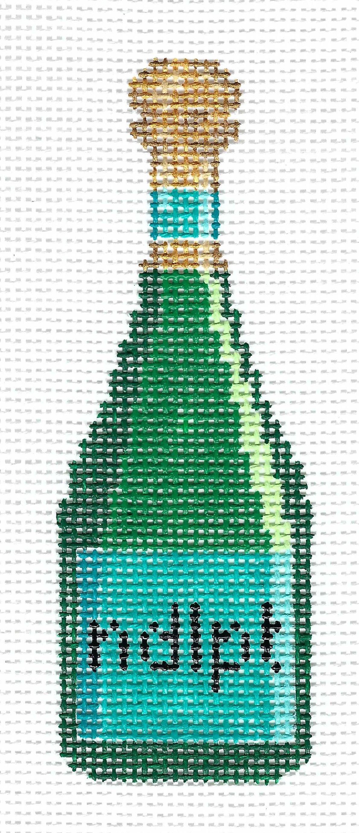 ndlpt Champagne Bottle - Teal