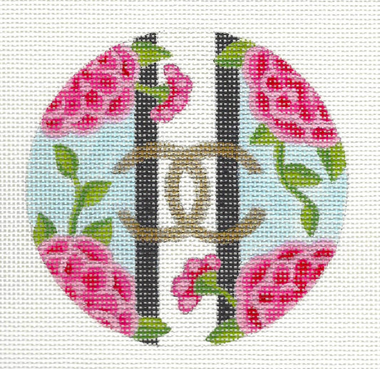 Chanel Floral Round