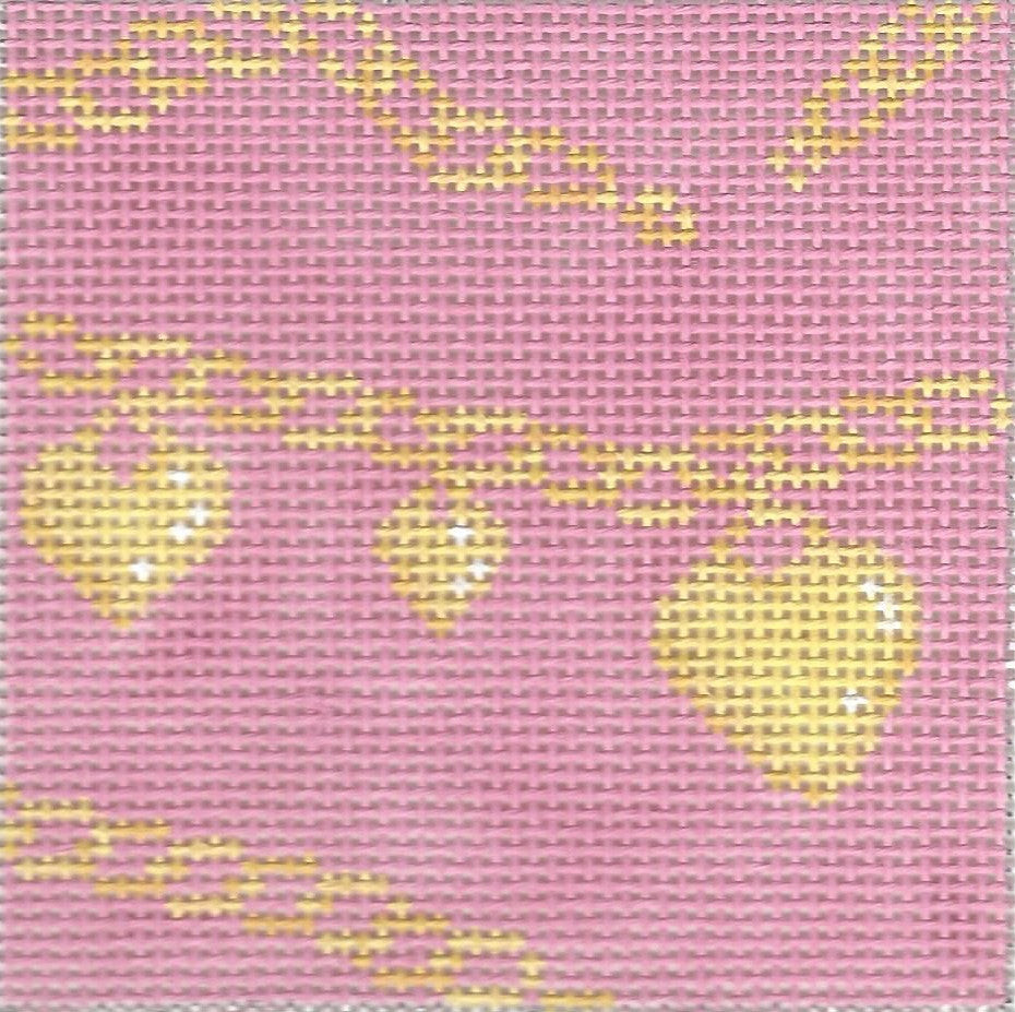 Heart Charm Insert - Pink