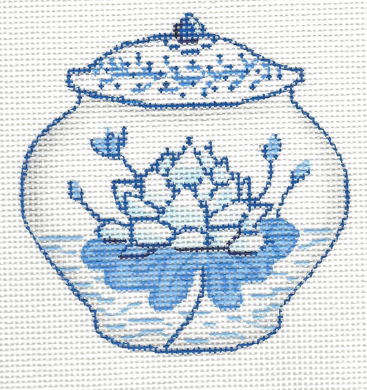 Chinese Vase - Lotus Flower