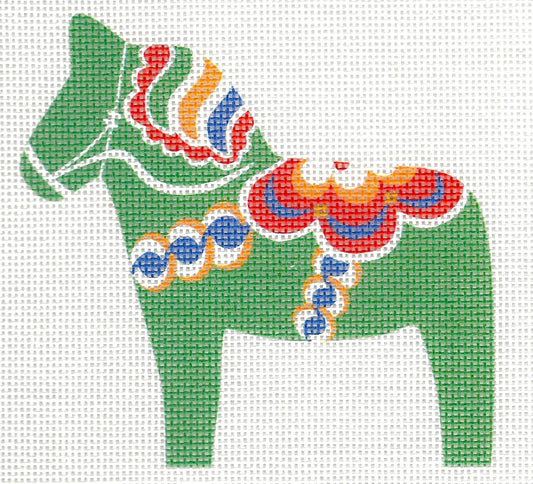 Dala Horse - Green