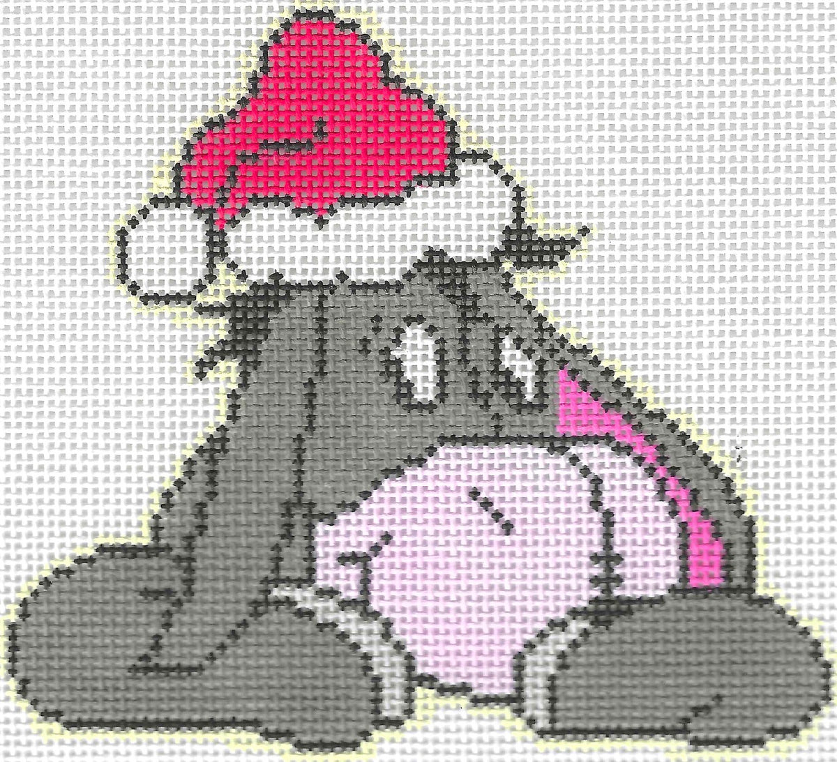 Eeyore in Santa Hat