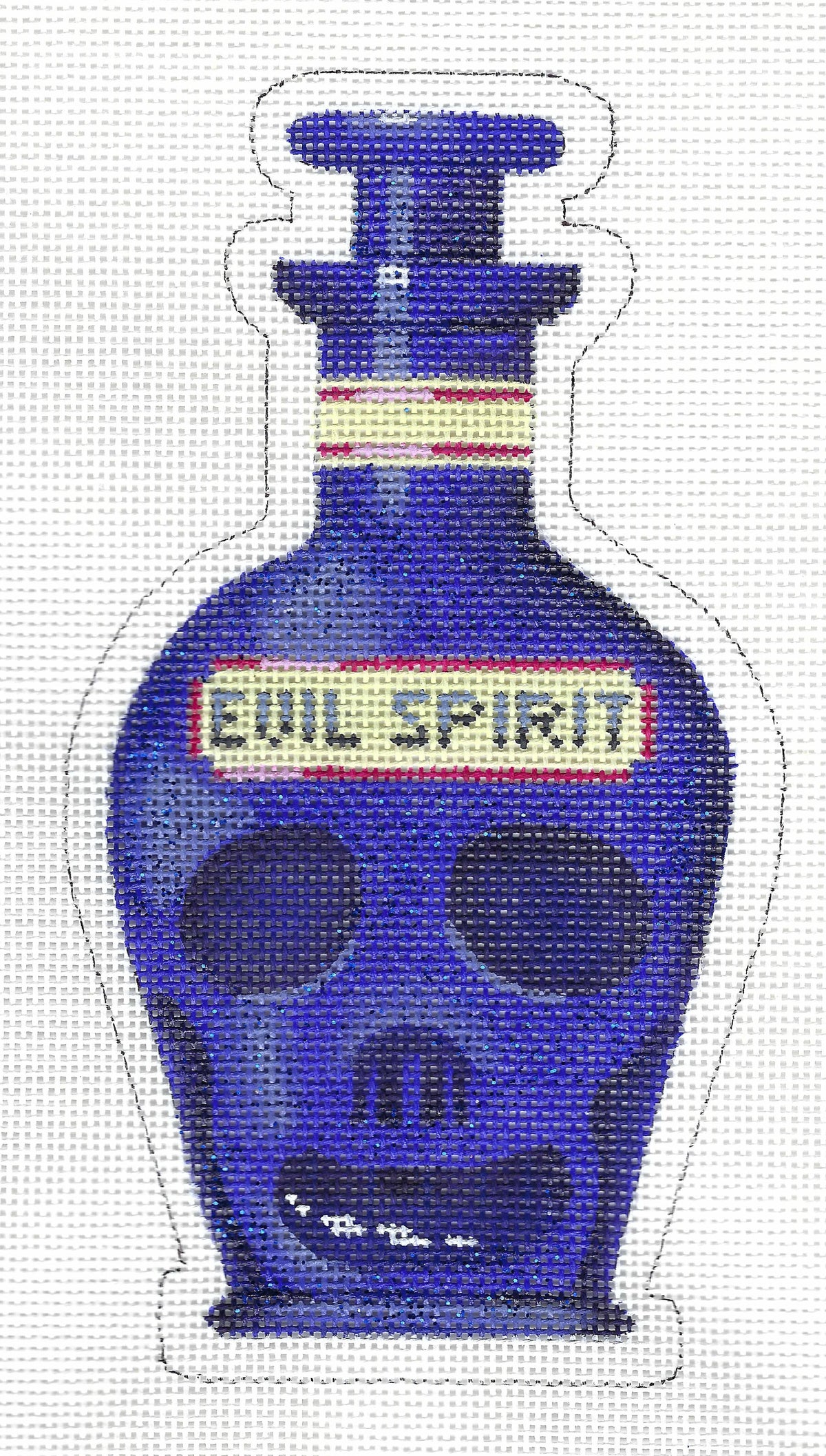 Halloween Bottle - Evil Spirit