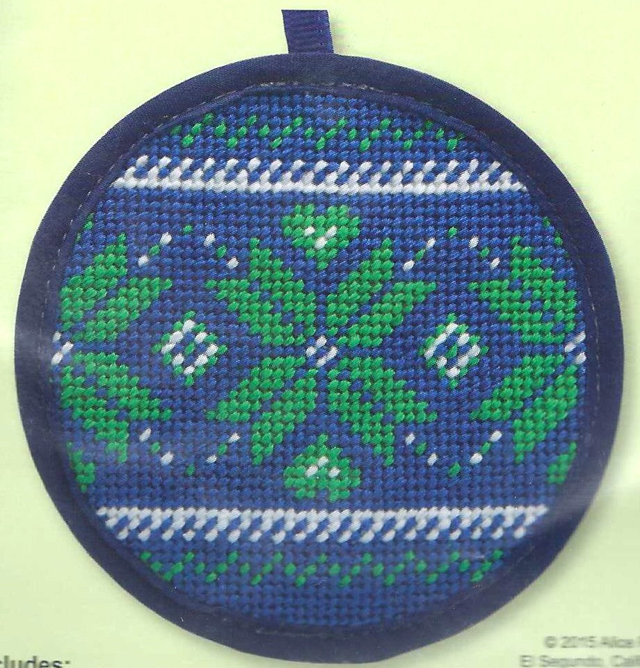 Fair Isle Blue Stitch Ups