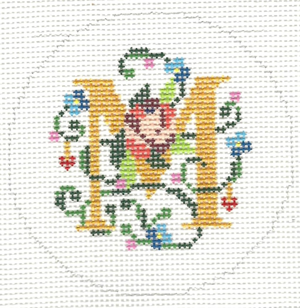 Floral "M"