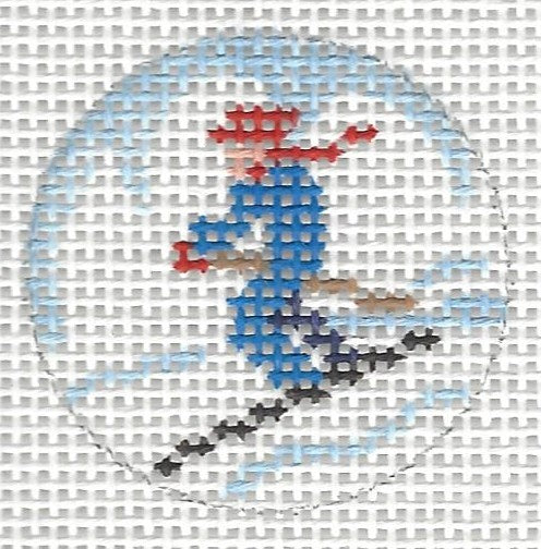 Key Fob Insert - Skiier