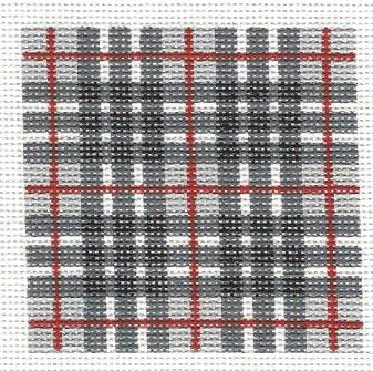 Gentleman's plaid square insert