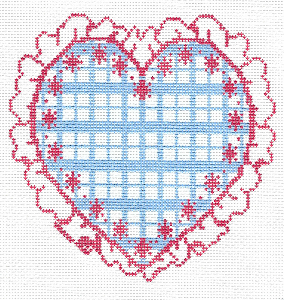 Gingham Heart