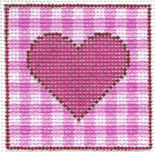 Gingham Heart