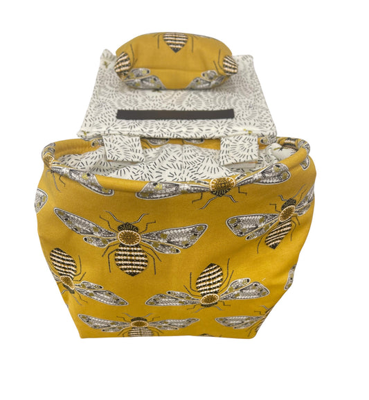 Golden Bee Thread Catcher