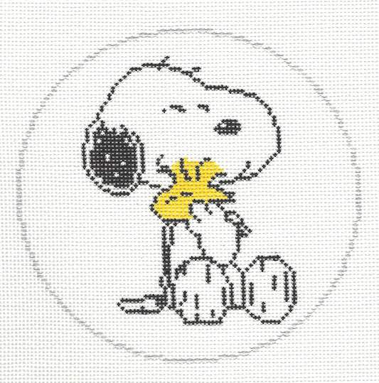 Snoopy Hugging Woodstock