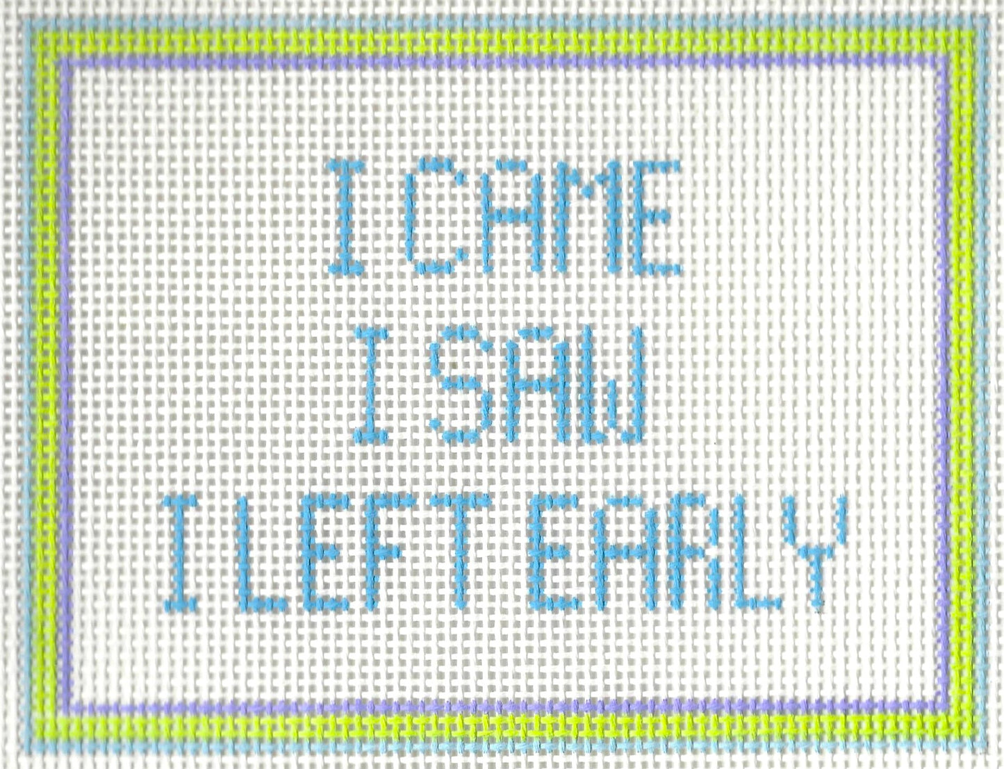 I Came I Saw . . .