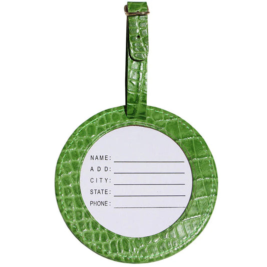 ID Tag-Alligator Green