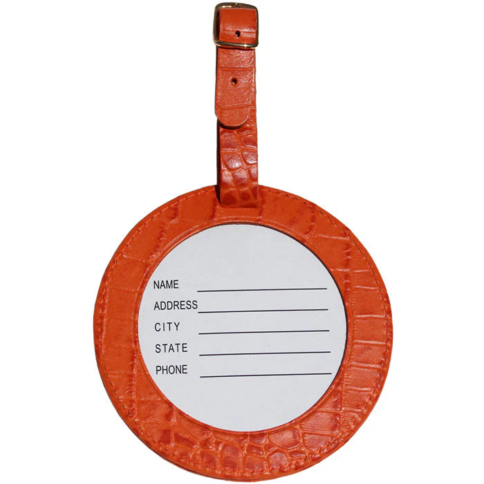 ID Tag - Alligator Orange