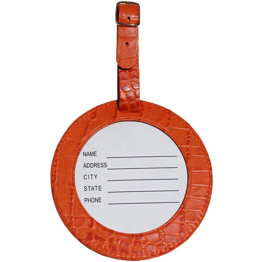 ID Tag - Alligator Orange