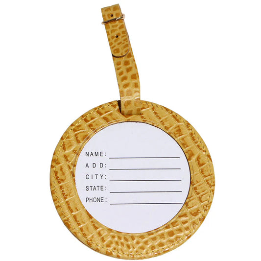ID Tag - Alligator Yellow