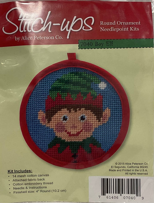 Boy Elf Ornament