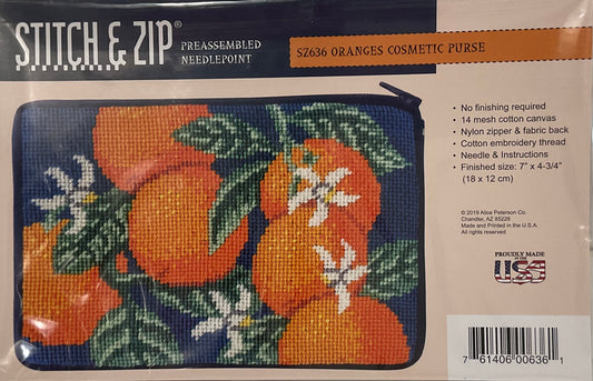 Oranges Cosmetic Purse