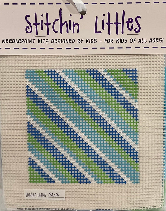 Blue and Green Stripes Beginner Kit