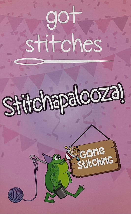 Got Stitches    Stitchapalooza!