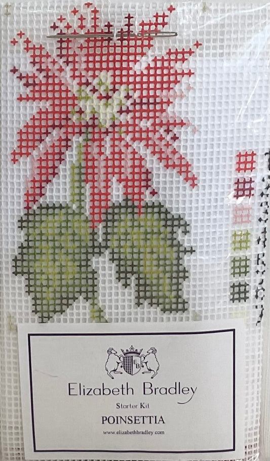 Elizabeth Bradley Tapestry Starter Kit - Poinsettia