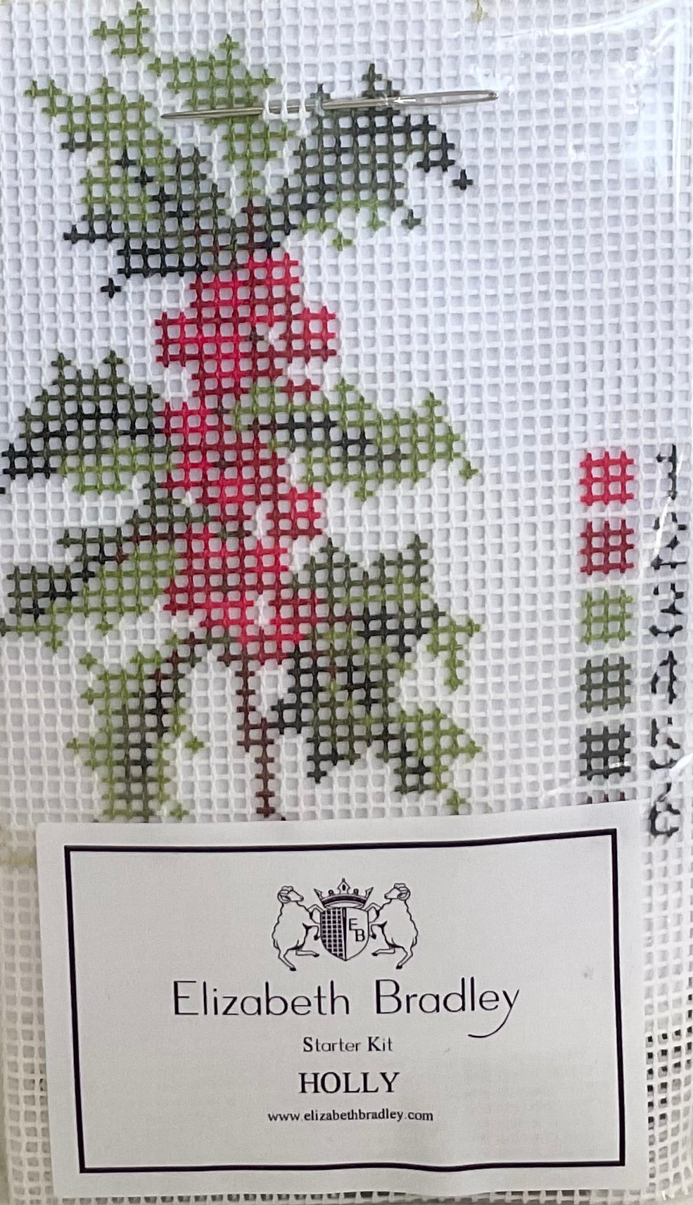 Elizabeth Bradley Tapestry Starter Kit - Holly