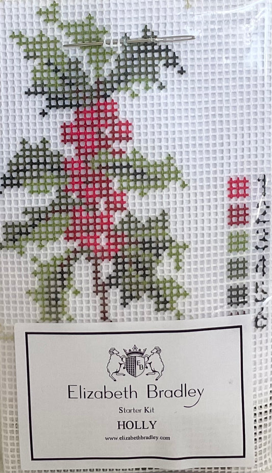 Elizabeth Bradley Tapestry Starter Kit - Holly